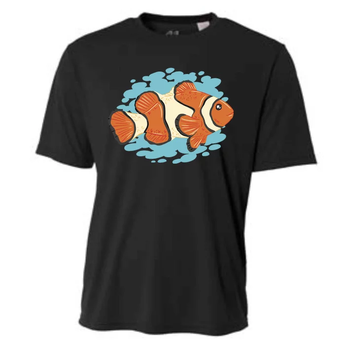 Clown Fish Sea Cooling Performance Crew T-Shirt