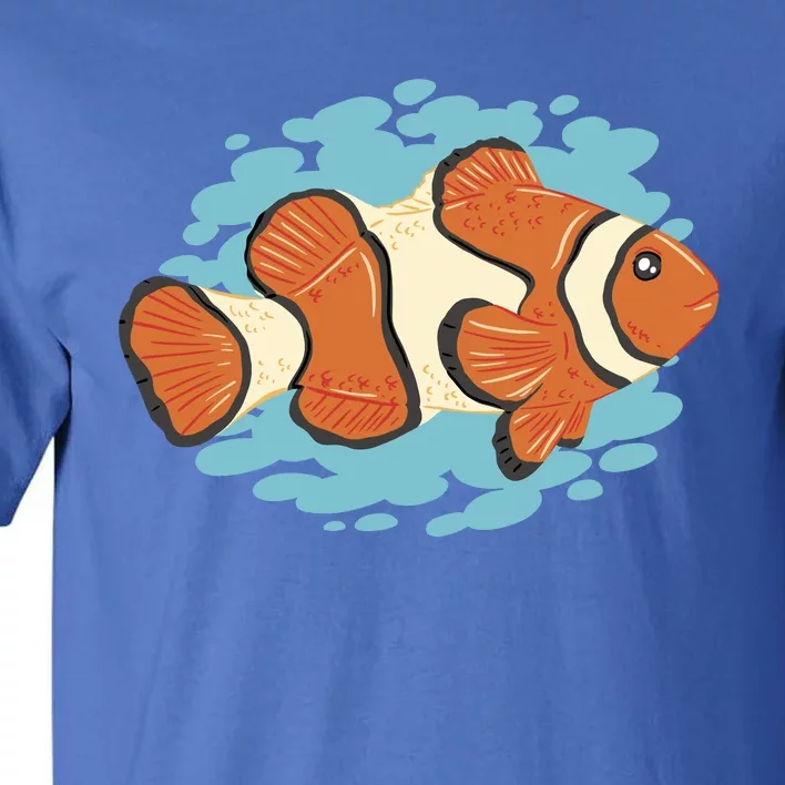 Clown Fish Sea Tall T-Shirt