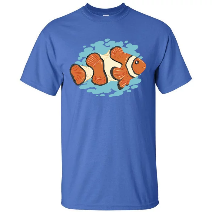 Clown Fish Sea Tall T-Shirt