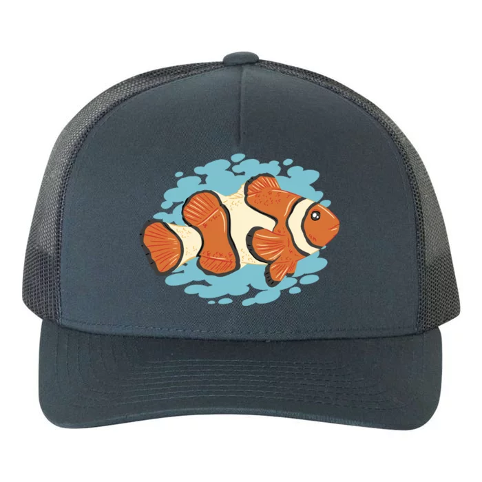 Clown Fish Sea Yupoong Adult 5-Panel Trucker Hat