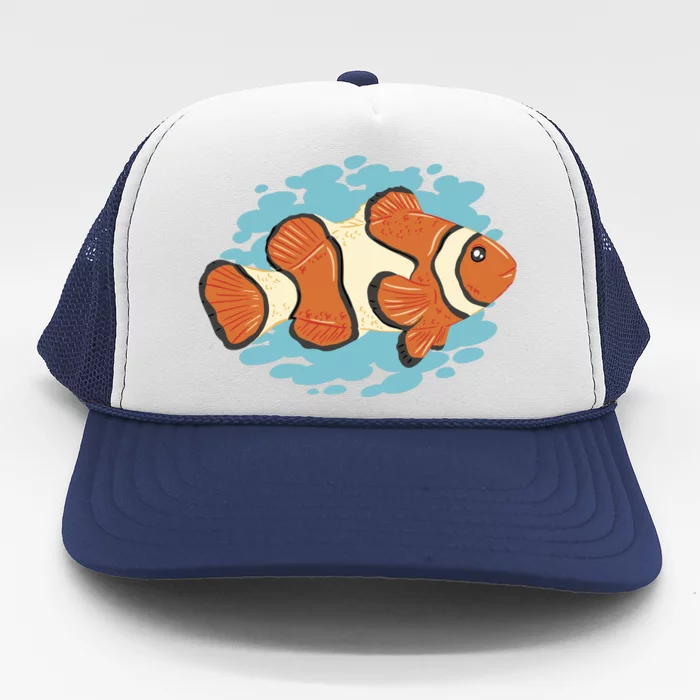 Clown Fish Sea Trucker Hat