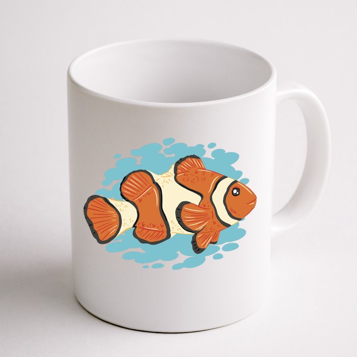 Clown Fish Sea Front & Back Coffee Mug