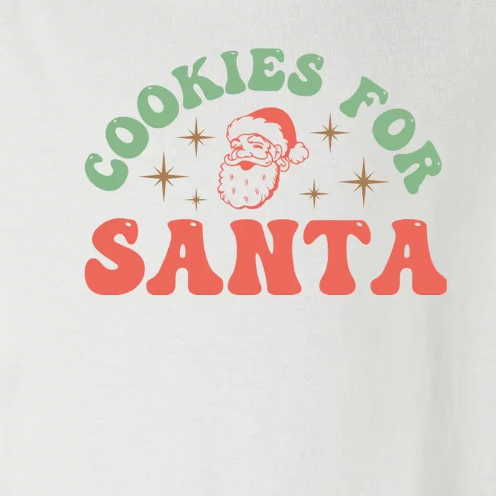 Cookies For Santa Decal Christmas Toddler Long Sleeve Shirt