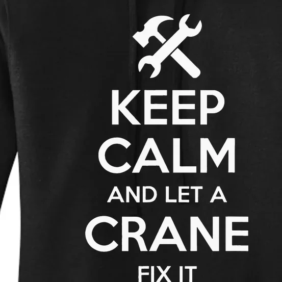 CRANE Funny Surname Birthday Family Tree Reunion Gift Idea Women's Pullover Hoodie