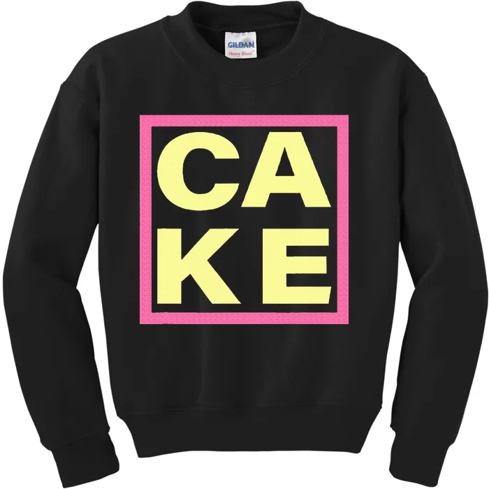 Cake Funny Sweet Baking Frosting Kids Sweatshirt