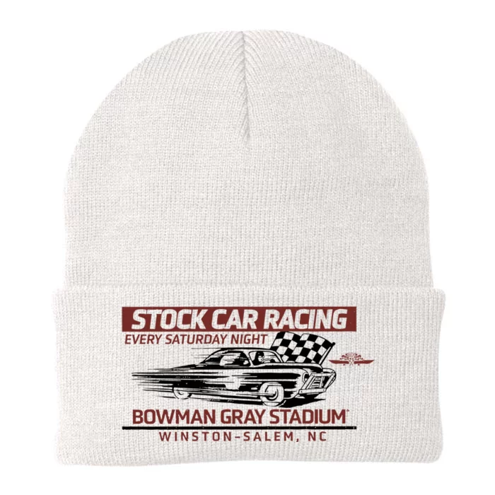 Checkered Flag Sports Tan Bowman Gray Stadium Clash Every Saturday Nigh Knit Cap Winter Beanie