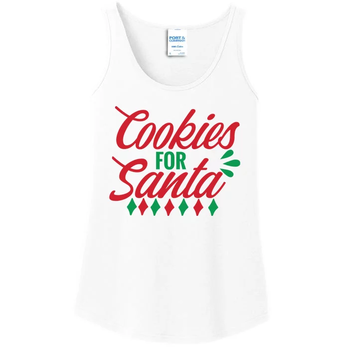 Cookies For Santa Ladies Essential Tank