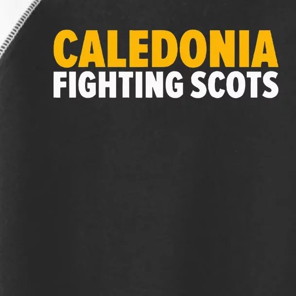 Caledonia Fighting Scots Bold Toddler Fine Jersey T-Shirt