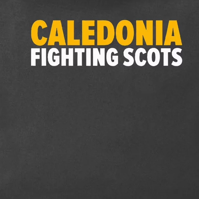 Caledonia Fighting Scots Bold Zip Tote Bag