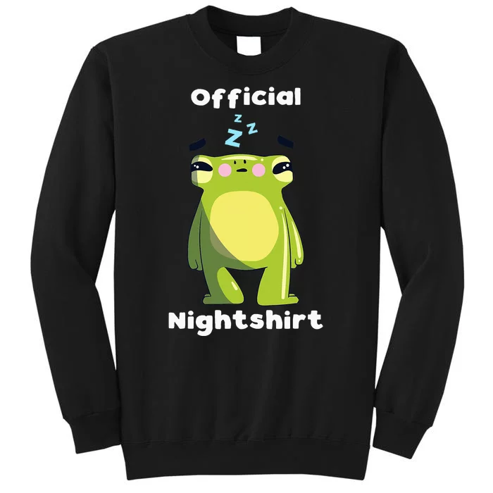 Cute Frog Sleepshirt Nightwear Night Sleep Pajama Sweatshirt