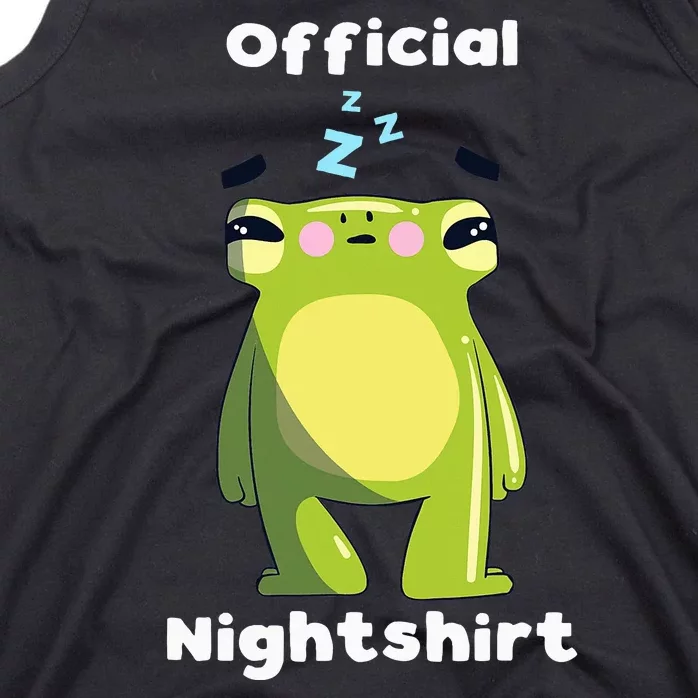 Cute Frog Sleepshirt Nightwear Night Sleep Pajama Tank Top