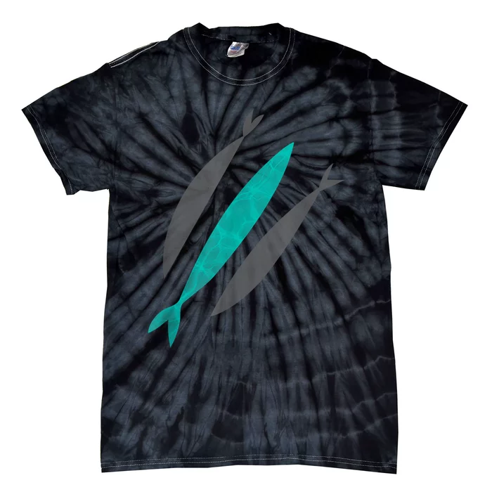 Chosen Fish Swim Against The Current X Bible Tie-Dye T-Shirt