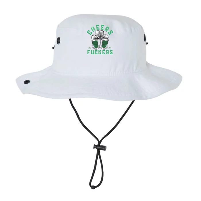 Cheers Fckers Shamrock Irish Day Saint PatrickS Day Legacy Cool Fit Booney Bucket Hat