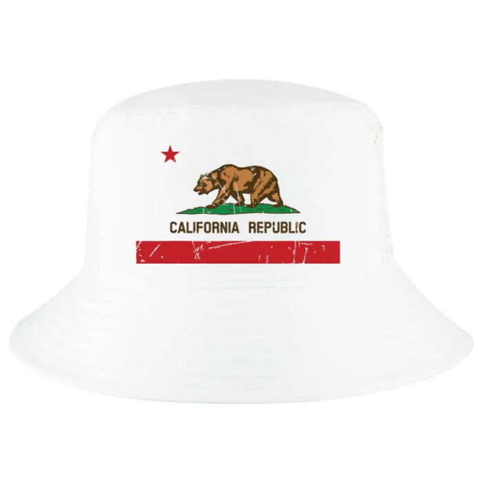 California Flag State Souvenir Cool Comfort Performance Bucket Hat