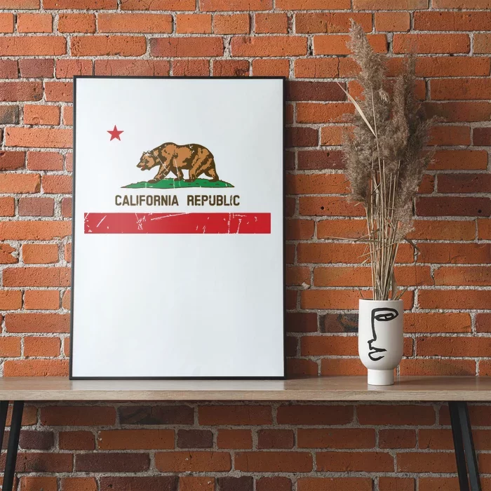 California Flag State Souvenir Poster