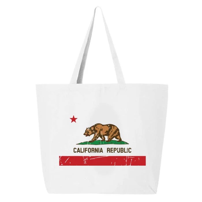 California Flag State Souvenir 25L Jumbo Tote