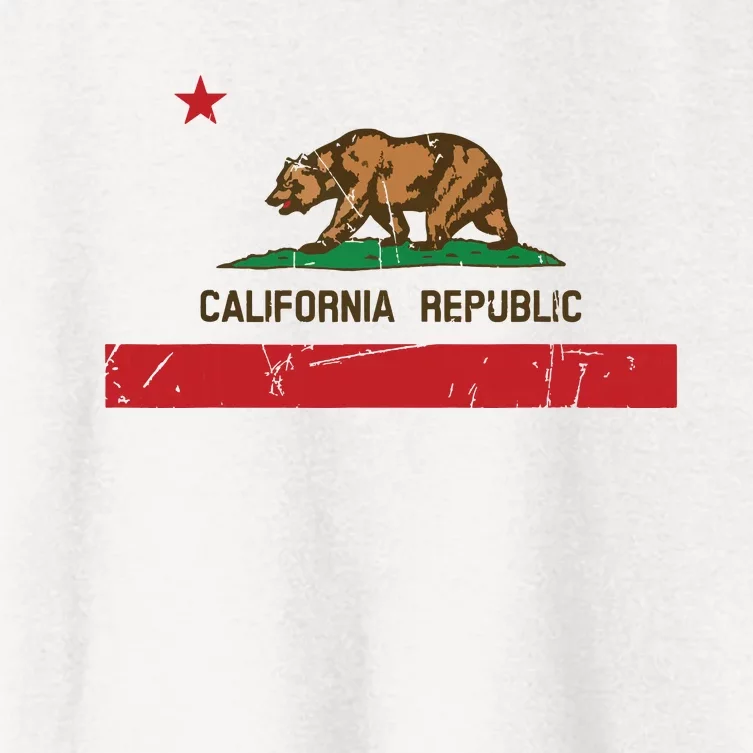 California Flag State Souvenir Women's Crop Top Tee