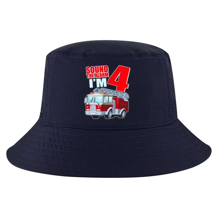 Cute Funny Sound The Alarm I'm 4 Four Cool Comfort Performance Bucket Hat