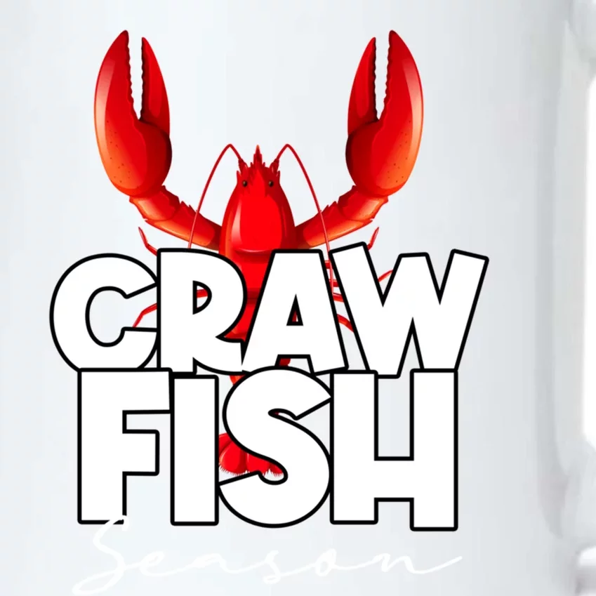 Craw Fish Season Mardi Gras Crawfish Boil Lobster Gift Black Color Changing Mug