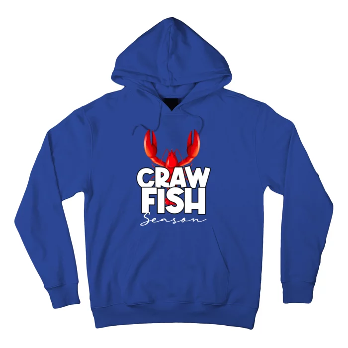 Craw Fish Season Mardi Gras Crawfish Boil Lobster Gift Hoodie