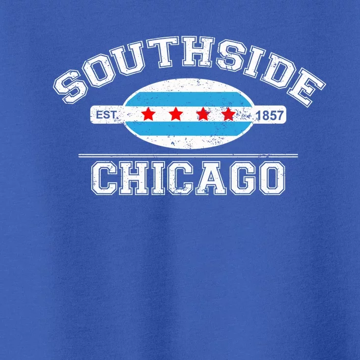 Chicago Flaggift Southside Chicago Gift City Of Chicago Flag Meaningful Gift Toddler T-Shirt