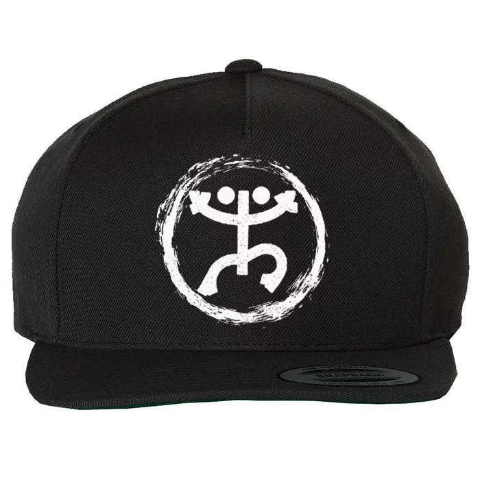 Coqui Frog Symbol Taino Puerto Rico Taina Boricua Boriken Wool Snapback Cap