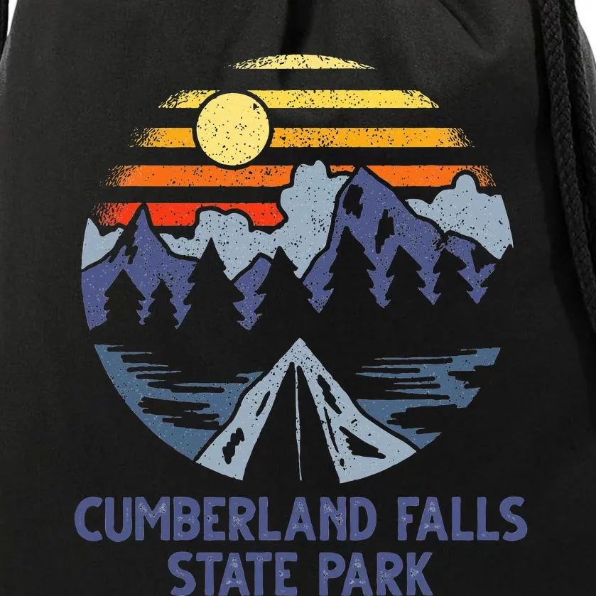 Cumberland Falls State Park Kentucky Ky Hiking Vacation Drawstring Bag