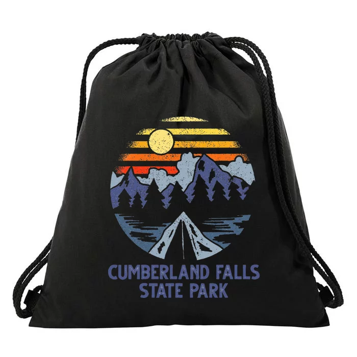 Cumberland Falls State Park Kentucky Ky Hiking Vacation Drawstring Bag