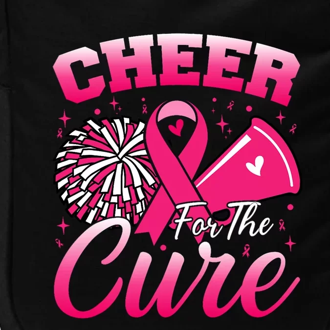 Cheer For Sport Breast Cancer Awareness Cheerleader Impact Tech Backpack