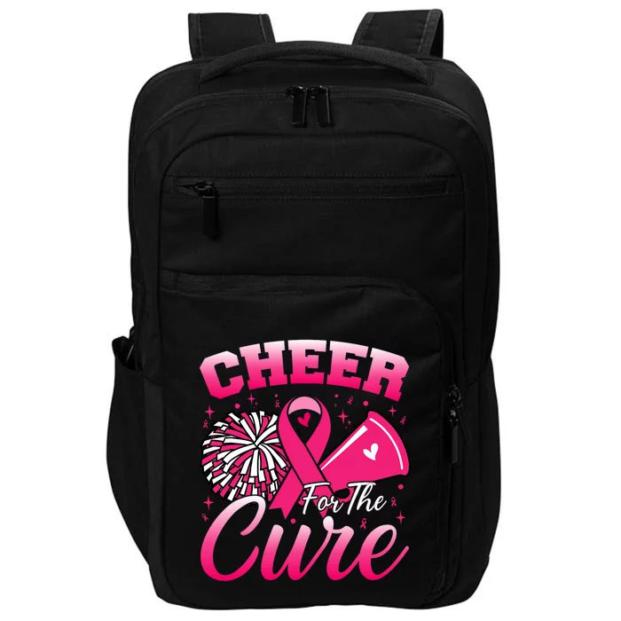 Cheer For Sport Breast Cancer Awareness Cheerleader Impact Tech Backpack