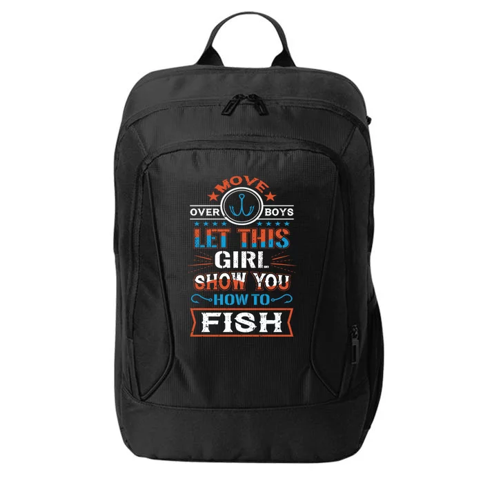 Cute Fisher Summer Family Vacation Camping Fishing Gift City Backpack