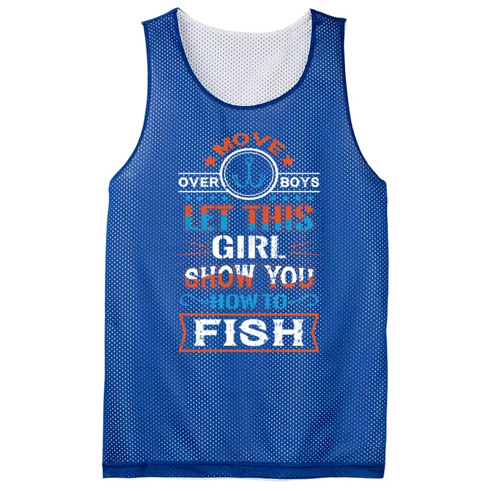 Cute Fisher Summer Family Vacation Camping Fishing Gift Mesh Reversible Basketball Jersey Tank