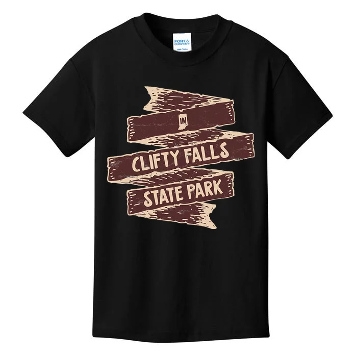 Clifty Falls State Park Indiana In Outdoors Camping Kids T-Shirt