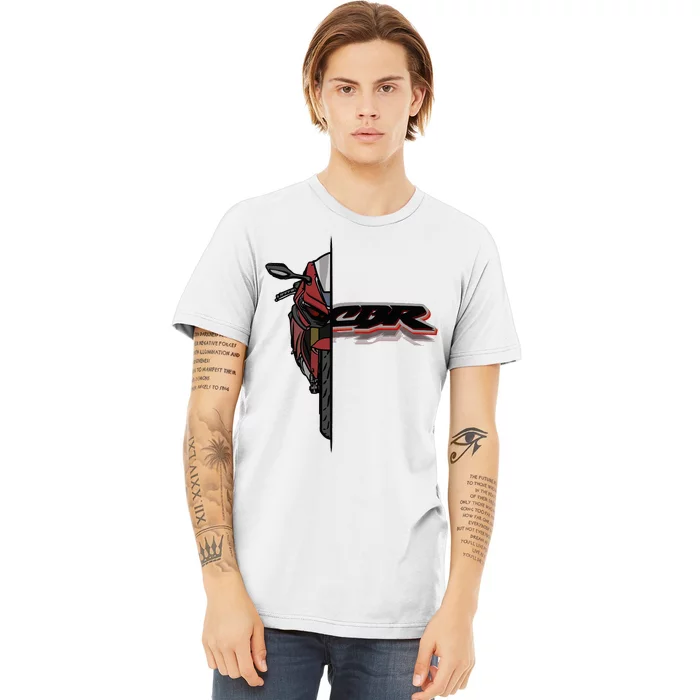 Cbr Fireblade Sportbike Motorcycle Premium T-Shirt