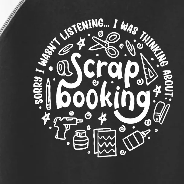 Crafting Funny Saying Hobby Designer Scrapbooking Toddler Fine Jersey T-Shirt