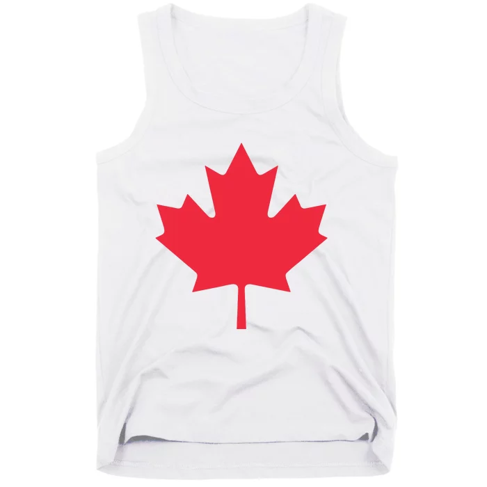 Canadian Flag Shirts Red Maple Leaf Canada Day Tank Top