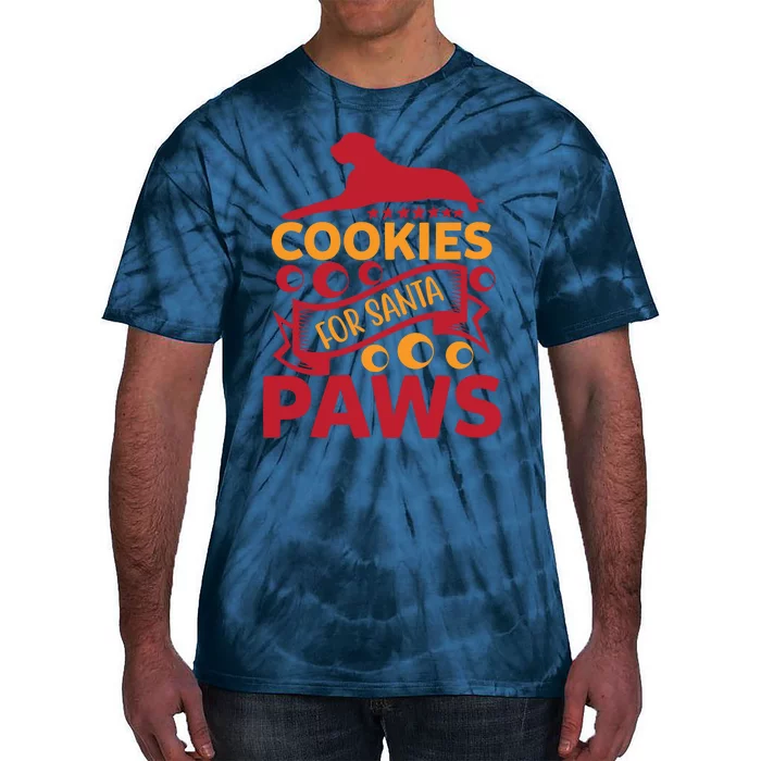 Cookies For Santa Paws Tie-Dye T-Shirt