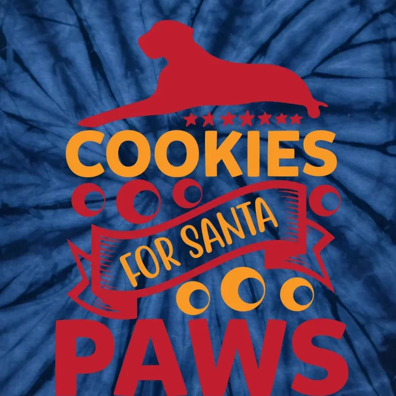 Cookies For Santa Paws Tie-Dye T-Shirt