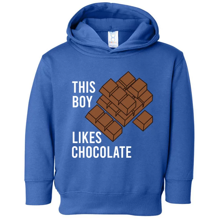 Chocolatier Funny Saying Likes Chocolate Cocoa Gift Toddler Hoodie