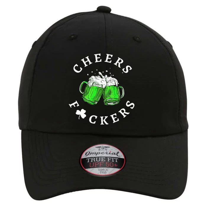 Cheers Fuckers St Patricks Day Beer Drinking Mugs The Original Performance Cap