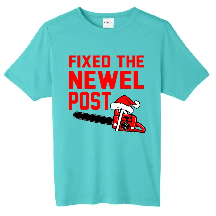 Christmas Fixed The Newel Post Essential ChromaSoft Performance T-Shirt