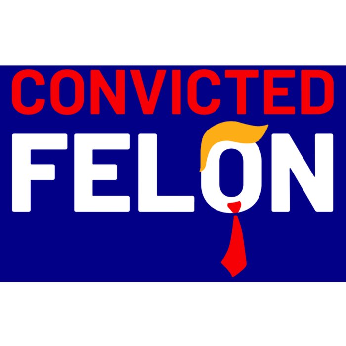 Convicted Felon Trump Bumper Sticker