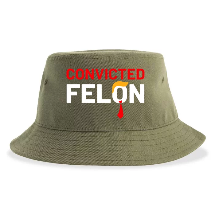 Convicted Felon Trump Sustainable Bucket Hat