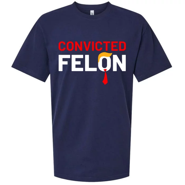 Convicted Felon Trump Sueded Cloud Jersey T-Shirt