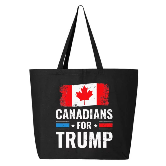 Canadians For Trump Pro Trump 2020 Supporter Gift 25L Jumbo Tote