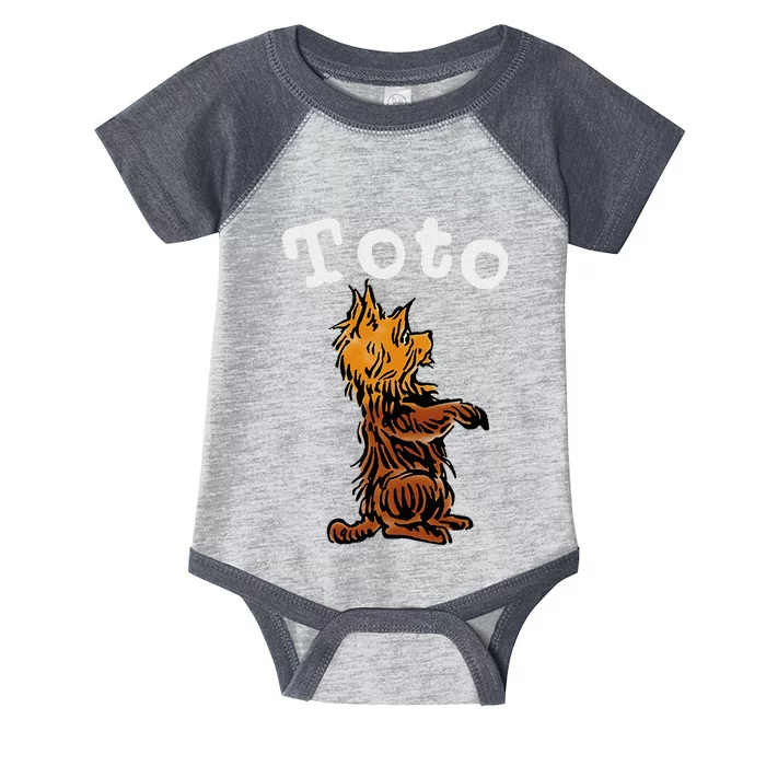 Classic Fairytale Toto The Dog Infant Baby Jersey Bodysuit