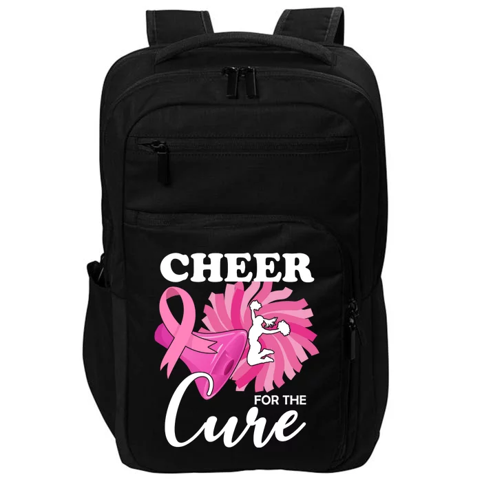 Cheer For The Cure Breast Cancer Awareness Impact Tech Backpack