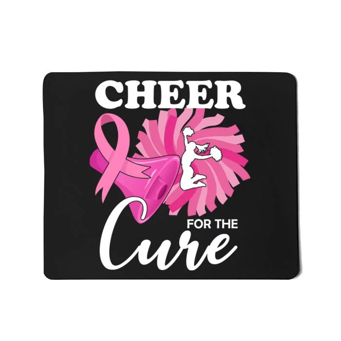 Cheer For The Cure Breast Cancer Awareness Mousepad