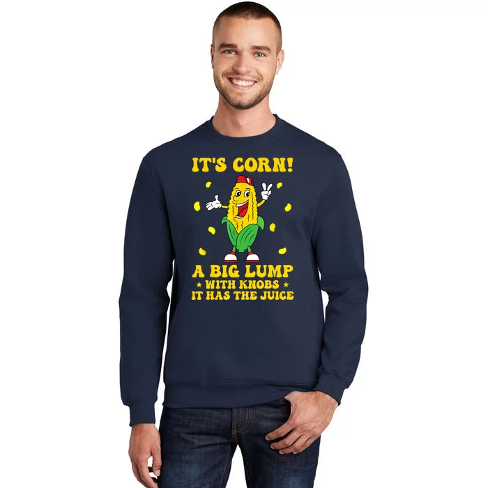 Corn Funny Trendy Design Boys Girls Corn Sweatshirt