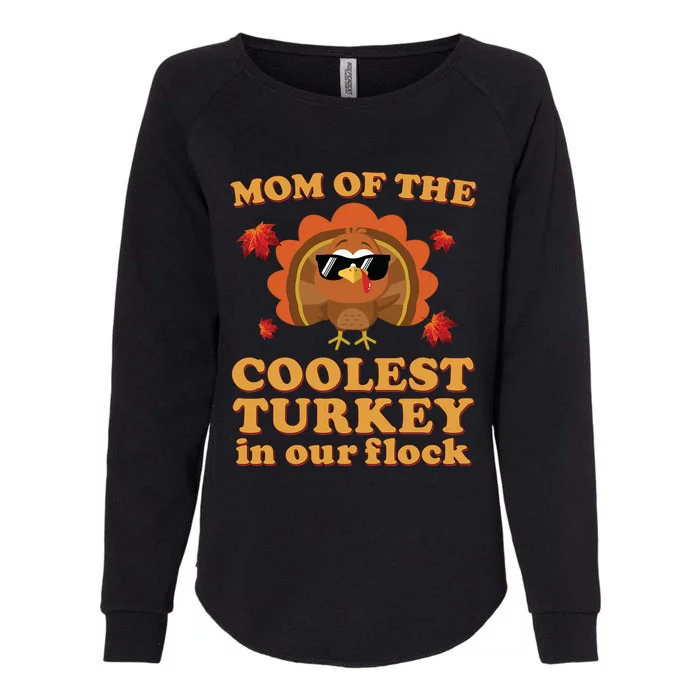 Christianity Family Thanksgiving Set Mom Of Coolest Turkey Gift Womens California Wash Sweatshirt